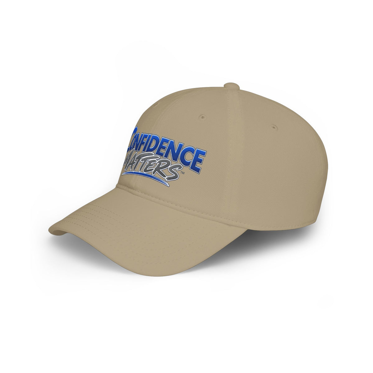 Confidence Matters Baseball Cap — Embroidered Motivational Hat