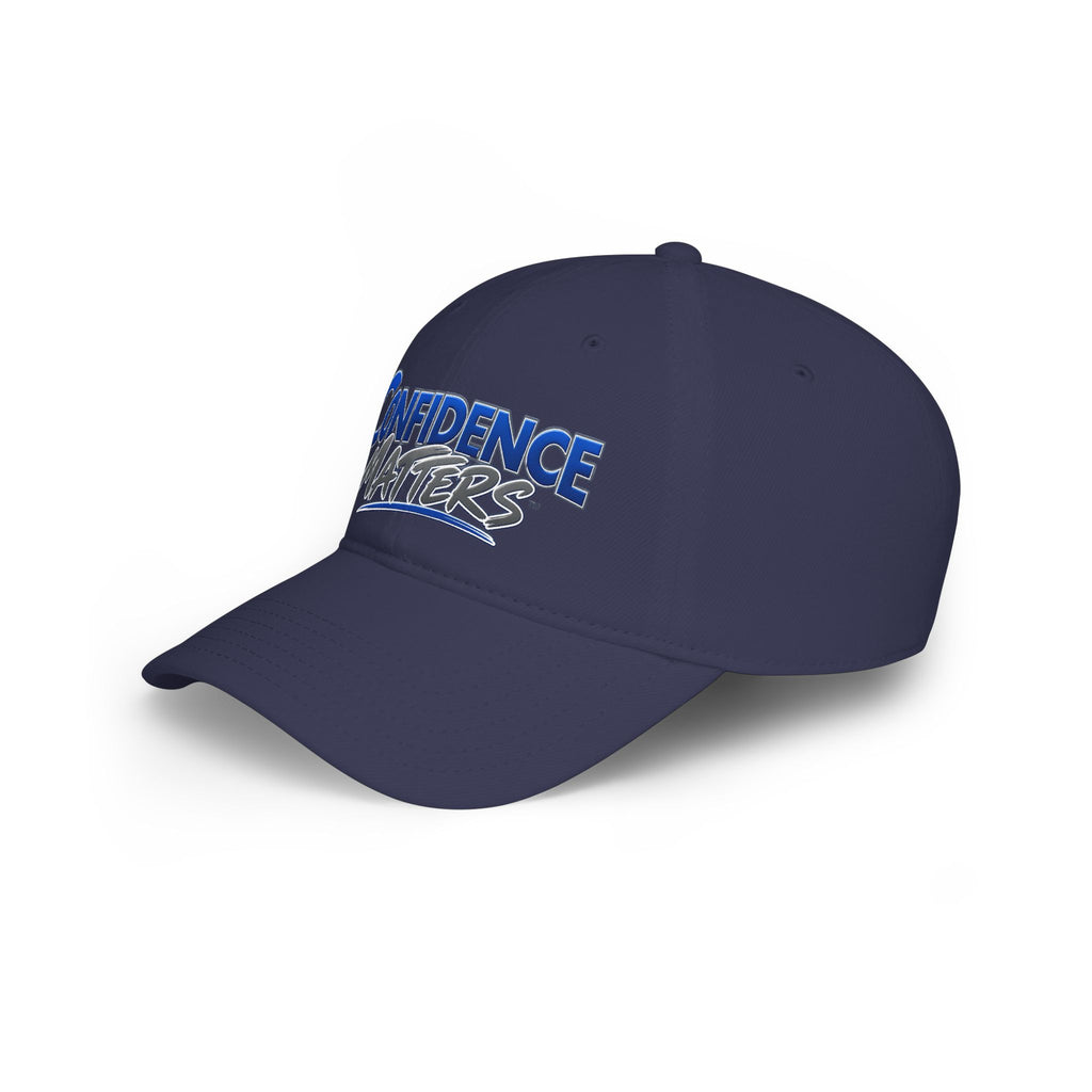 Confidence Matters Baseball Cap — Embroidered Motivational Hat