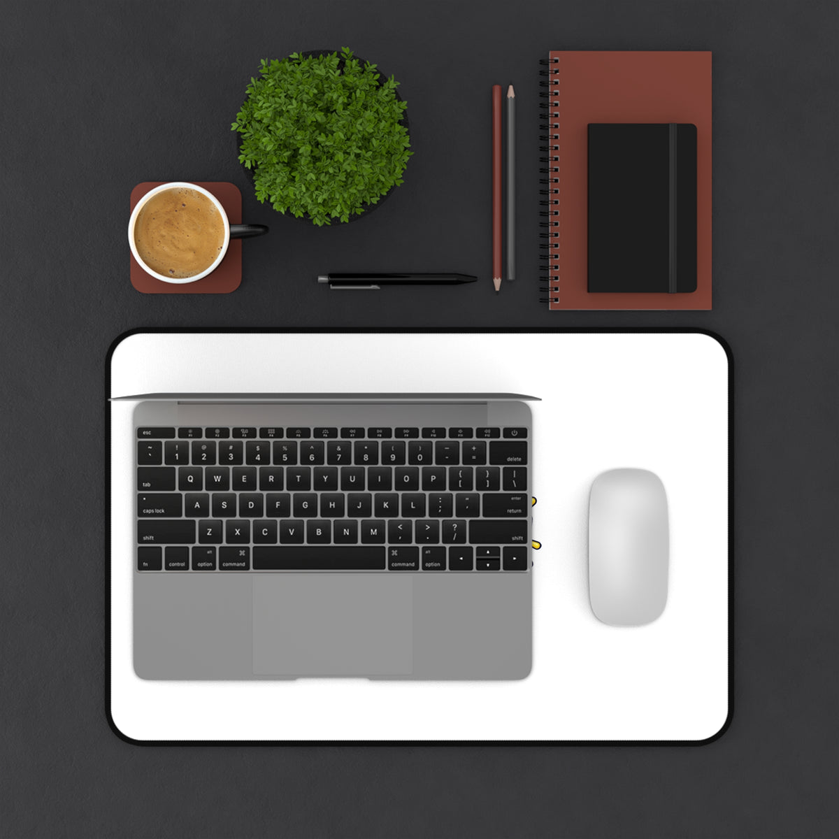 Desk Mat — "Confidence Matters" Motivational Gaming & Office Desk Pad