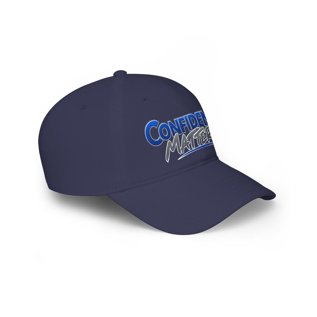 Confidence Matters Baseball Cap — Embroidered Motivational Hat