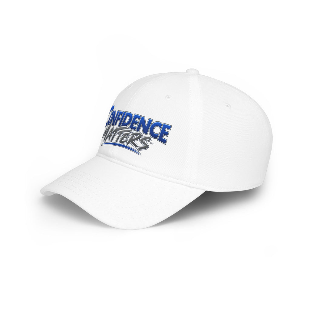 Confidence Matters Baseball Cap — Embroidered Motivational Hat