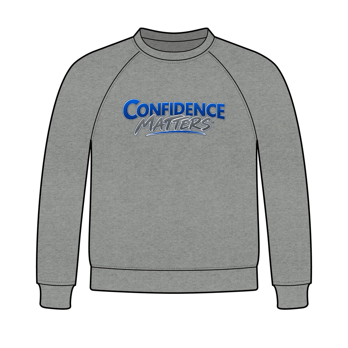 Confidence Matters Youth Crewneck Sweatshirt