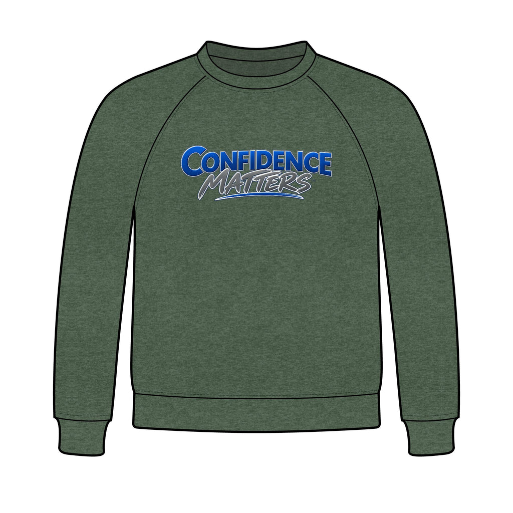 Confidence Matters Youth Crewneck Sweatshirt