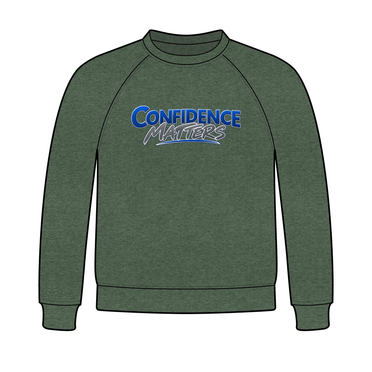 Confidence Matters Youth Crewneck Sweatshirt