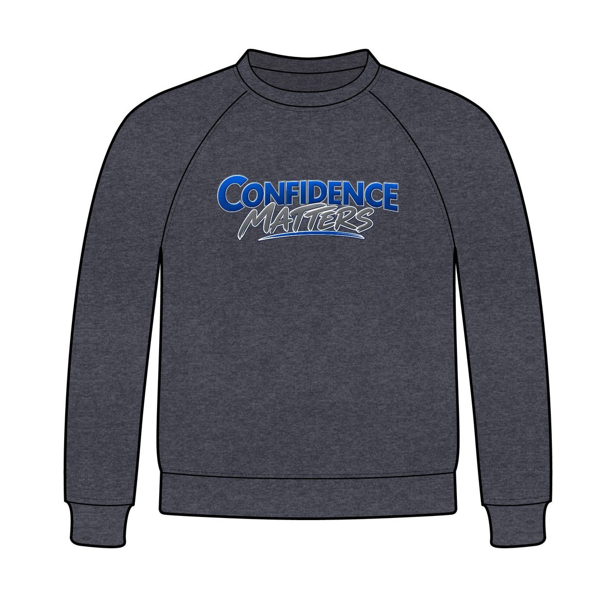 Confidence Matters Youth Crewneck Sweatshirt