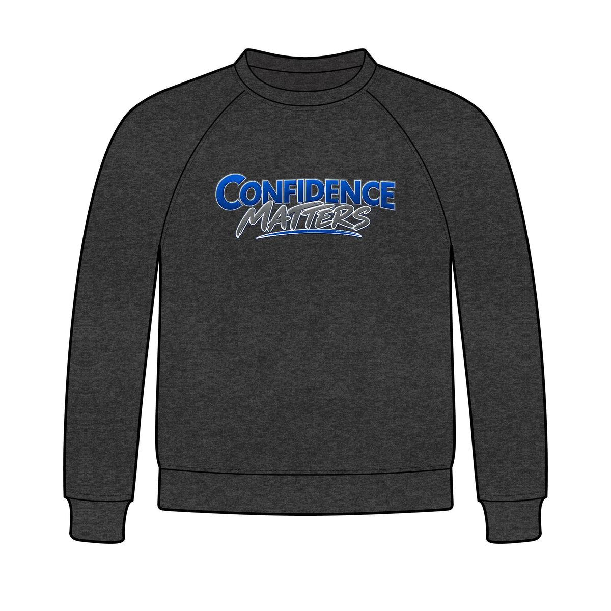 Confidence Matters Youth Crewneck Sweatshirt