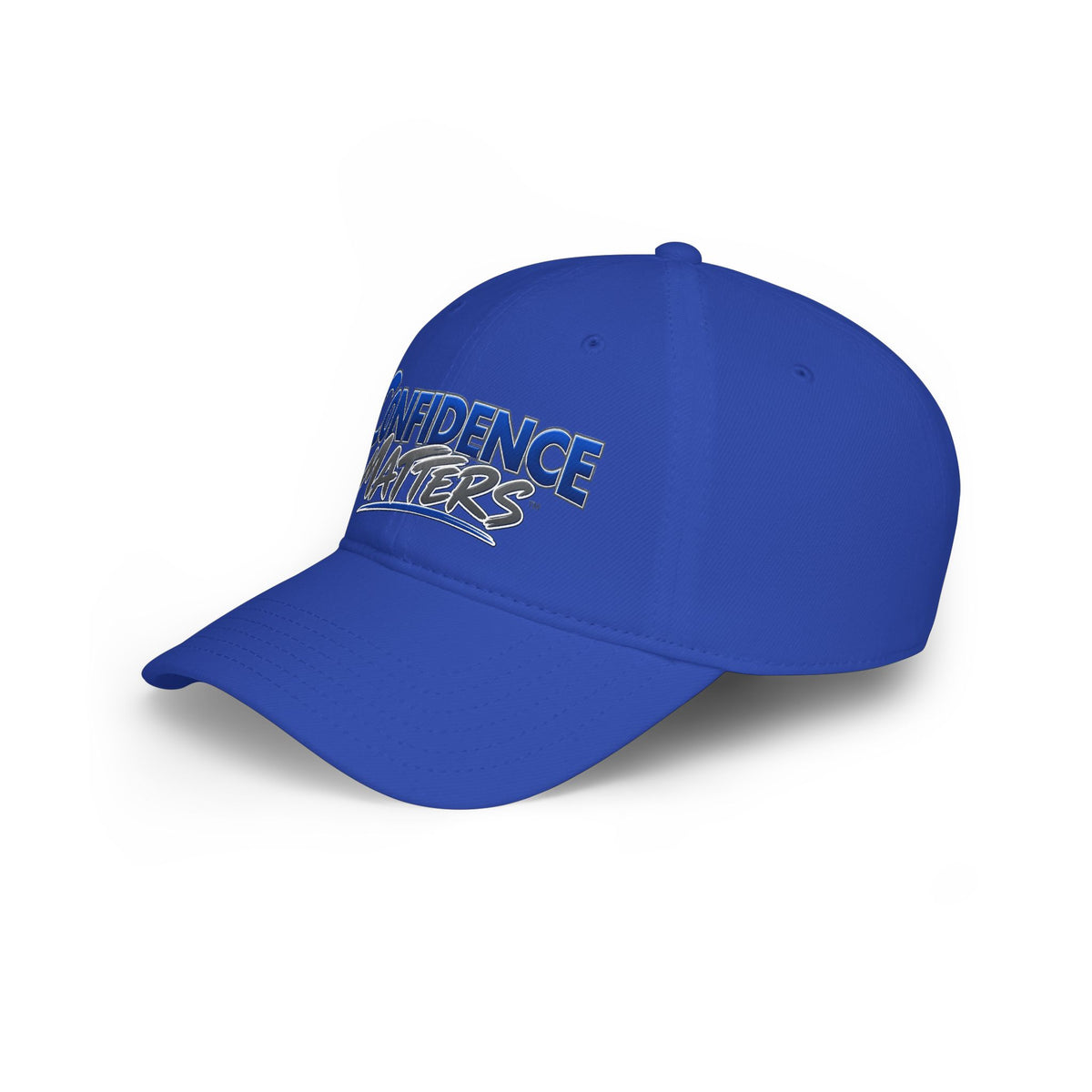 Confidence Matters Baseball Cap — Embroidered Motivational Hat