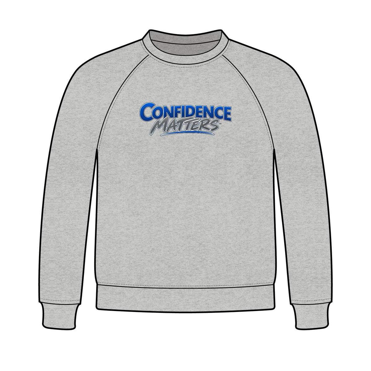 Confidence Matters Youth Crewneck Sweatshirt