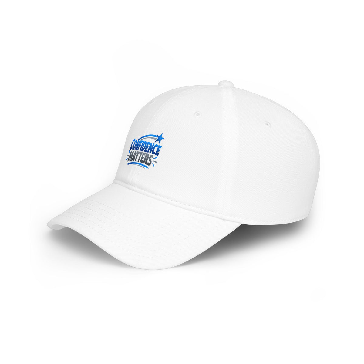 Confidence Matters Baseball Cap — Inspirational Low-Profile Hat