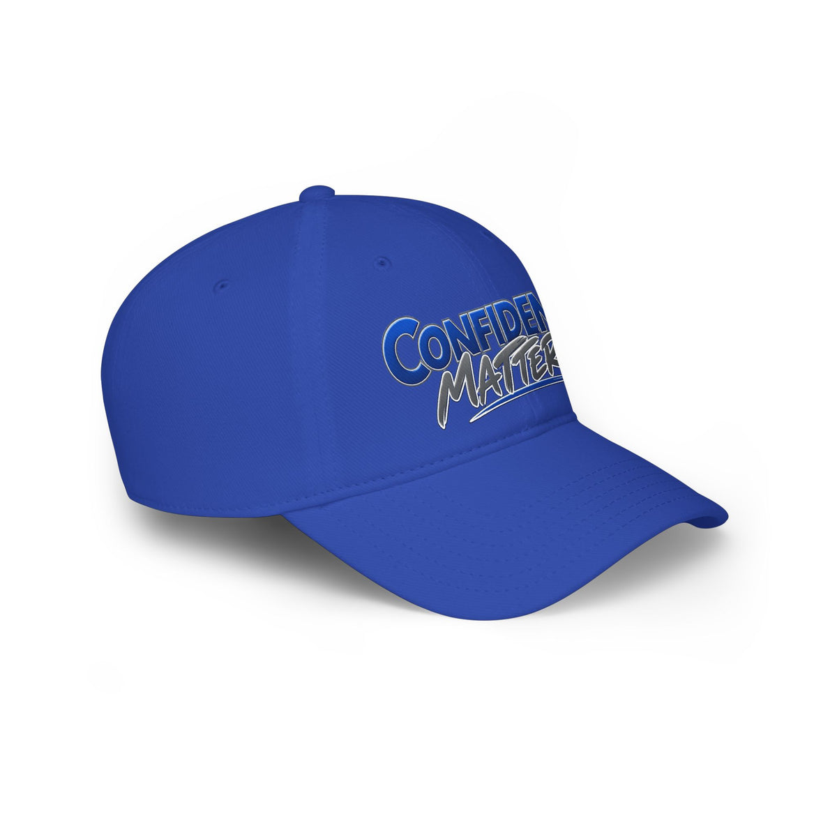 Confidence Matters Baseball Cap — Embroidered Motivational Hat