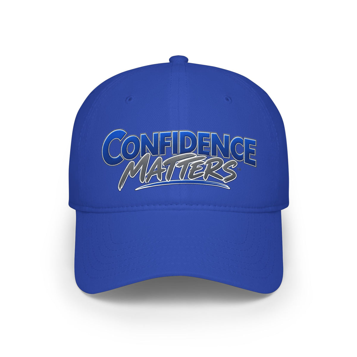 Confidence Matters Baseball Cap — Embroidered Motivational Hat