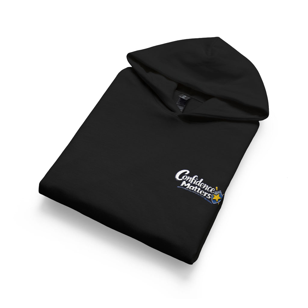 Youth Hoodie - Small Floral 'Believe' Chest Logo Hooded Sweatshirt