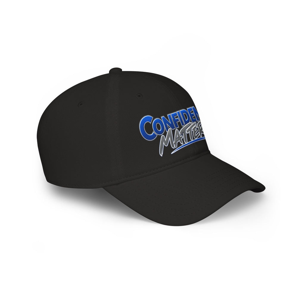 Confidence Matters Baseball Cap — Embroidered Motivational Hat