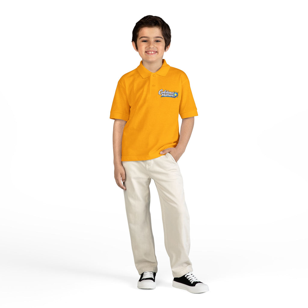 Youth Polo Shirt — Confidence Achievers Logo Embroidered School Uniform
