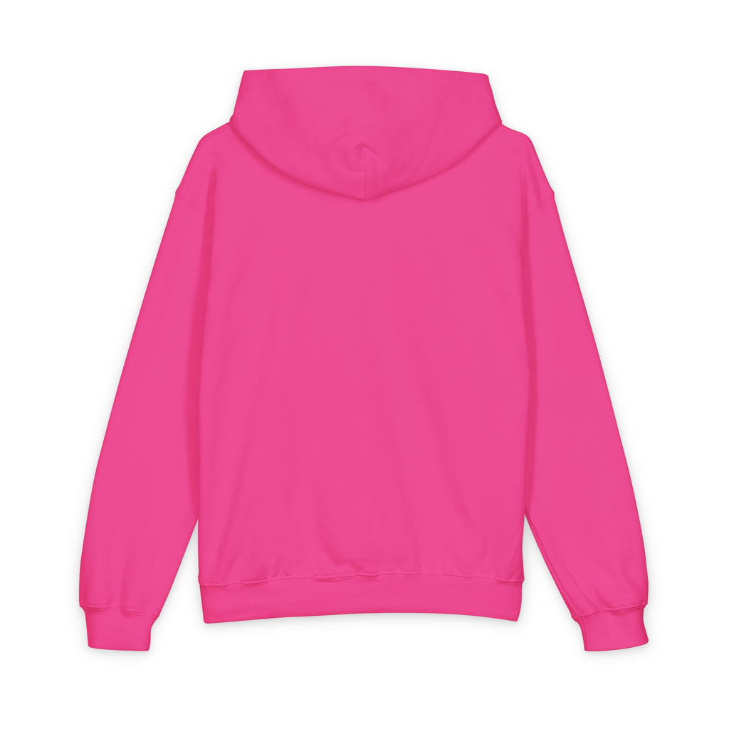 Youth Hoodie - Small Floral 'Believe' Chest Logo Hooded Sweatshirt