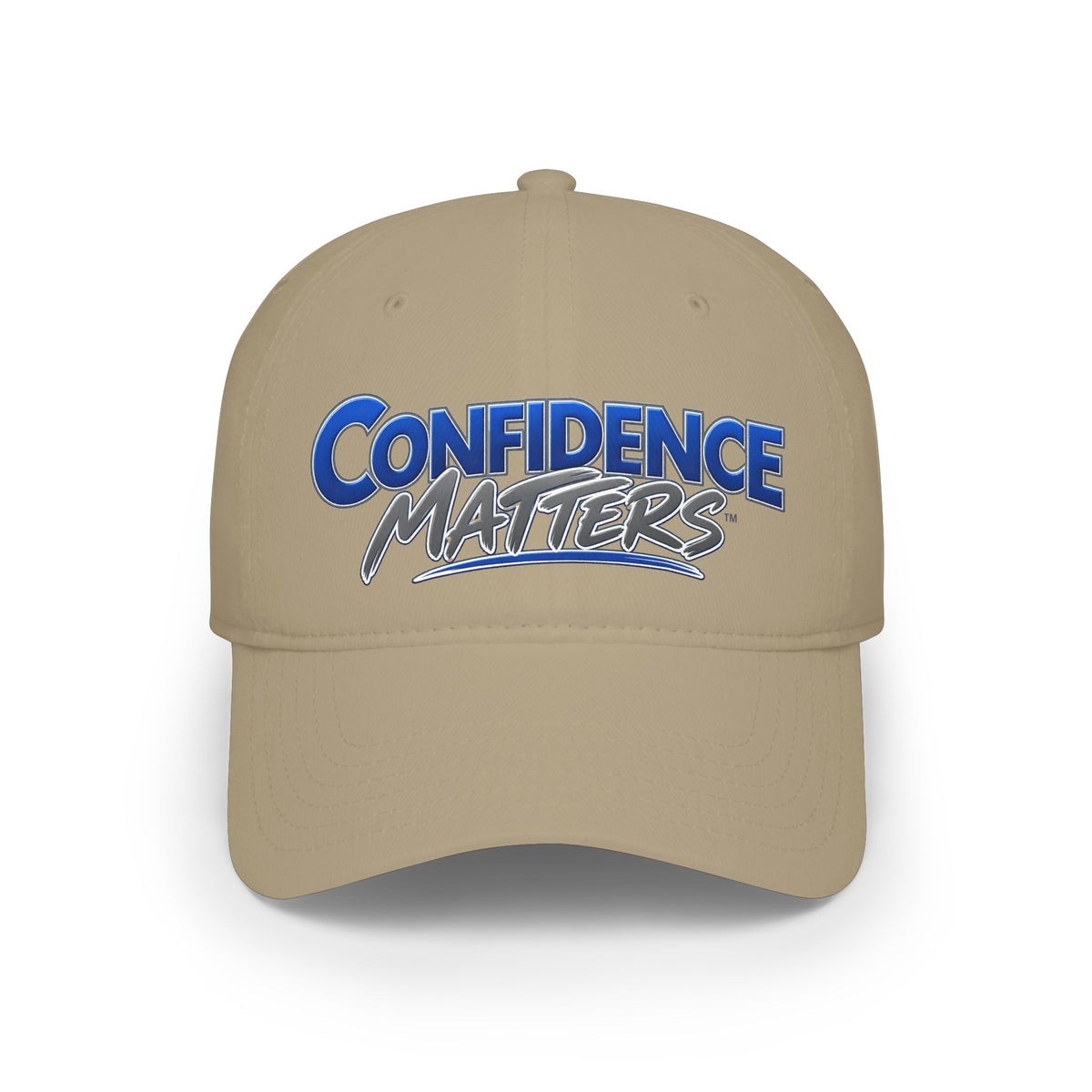 Confidence Matters Baseball Cap — Embroidered Motivational Hat