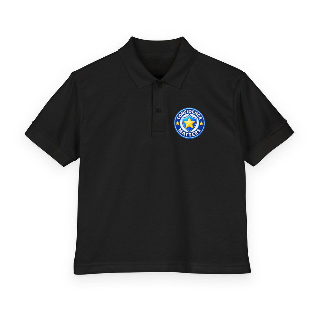 Youth Polo - "Student of the Month" Crest School Uniform Shirt