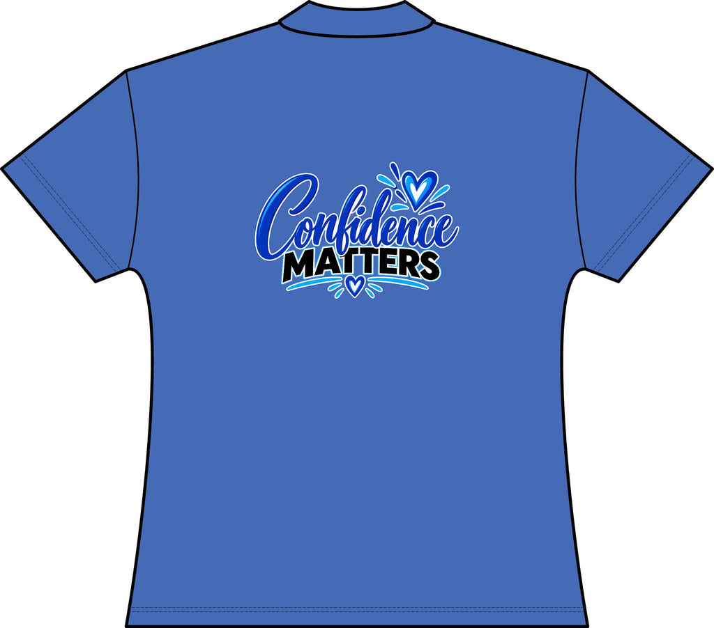 Confidence Matters Women's T‑Shirt — Inspirational Empowerment Graphic Tee
