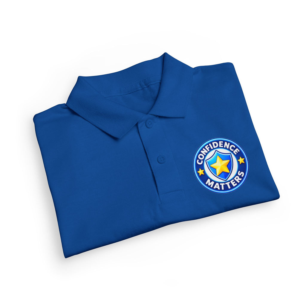 Youth Polo - "Student of the Month" Crest School Uniform Shirt