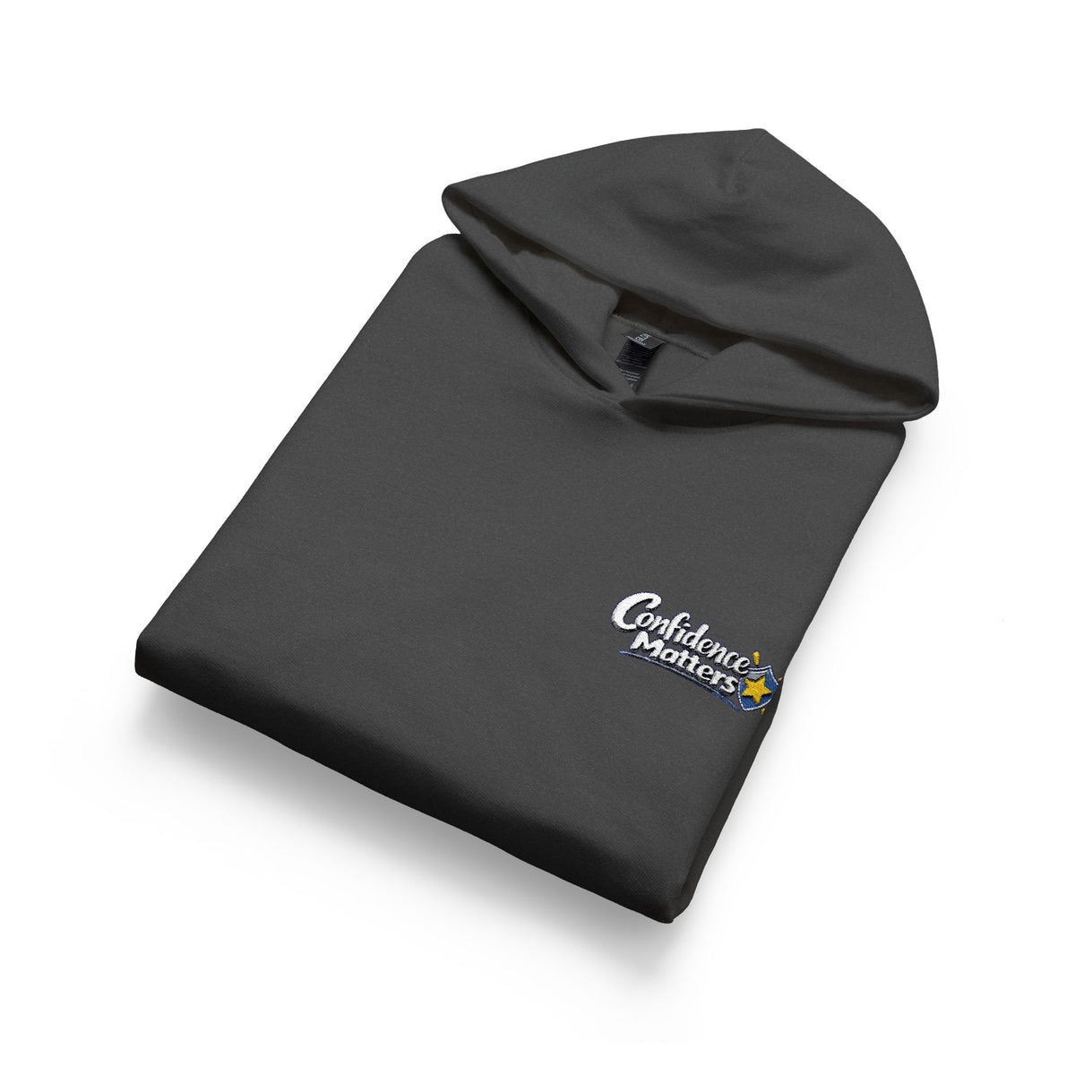 Youth Hoodie - Small Floral 'Believe' Chest Logo Hooded Sweatshirt