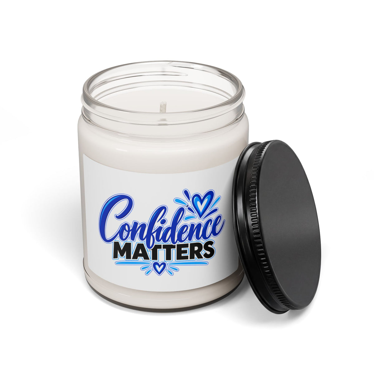 Confidence Matters Soy Candle — Scented 9oz Inspirational Jar Candle