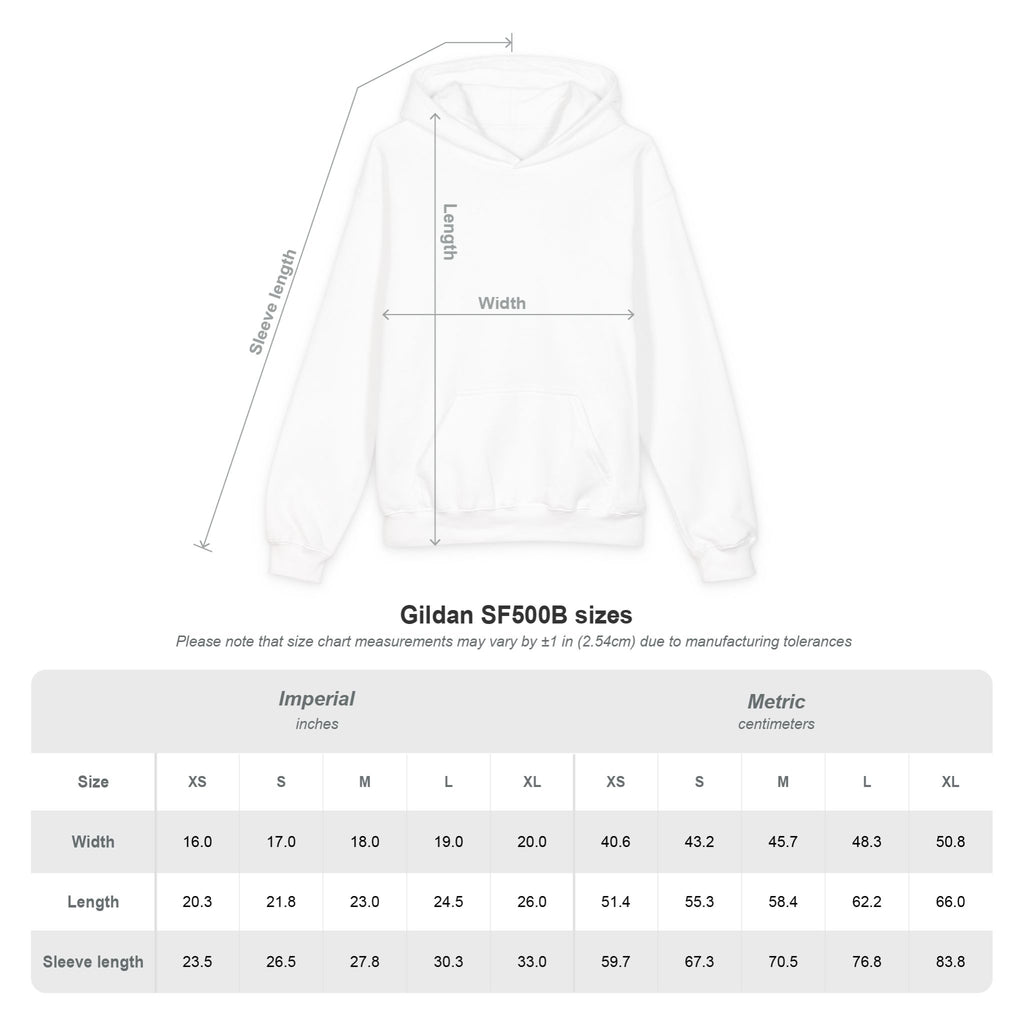 Youth Hoodie - Small Floral 'Believe' Chest Logo Hooded Sweatshirt