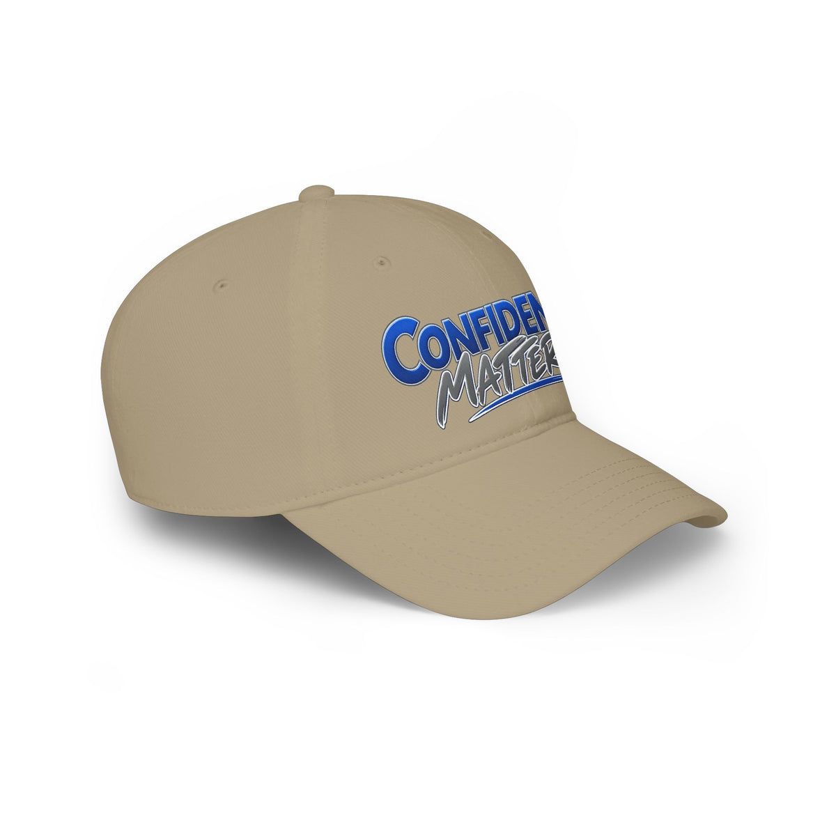 Confidence Matters Baseball Cap — Embroidered Motivational Hat