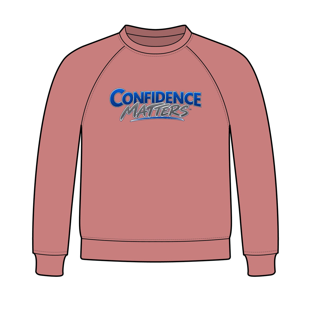Confidence Matters Youth Crewneck Sweatshirt