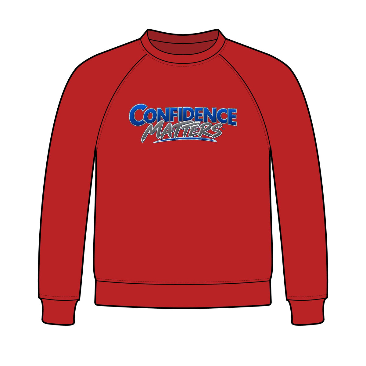 Confidence Matters Youth Crewneck Sweatshirt